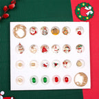 Adventskalender | 24 Dages Armbåndssæt | DIY Smykkekit Kreativ Juleaktivitet | Vanero