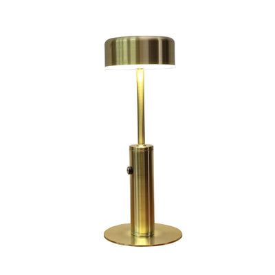 Retro Cylinderformet LED Bordlampe | Genopladelig Natlampe med Varmt Lys | Vanero