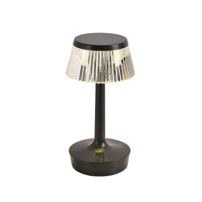 Krystal Svampe LED Bordlampe | Kreativ Natlampe med Varmt Lys | Vanero