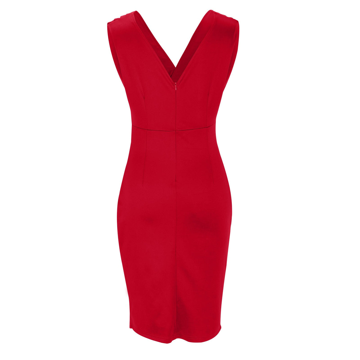 Géna | Stilfuld Plisseret Bodycon Kjole l Vanero