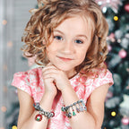 Adventskalender | 24 Dages Armbåndssæt | DIY Smykkekit Kreativ Juleaktivitet | Vanero
