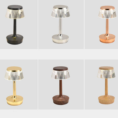 Krystal Svampe LED Bordlampe | Kreativ Natlampe med Varmt Lys | Vanero