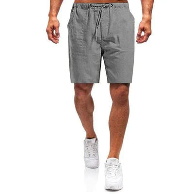 LinoFit l Herre Leinen Shorts l Vanero