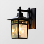 Udendørs LED Væglampe Med Vertikalt Design | IP65 Aluminium Vægarmatur | Varm Hvid Udendørs Belysning | Vanero