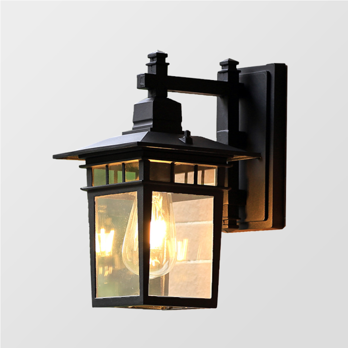 Udendørs LED Væglampe Med Vertikalt Design | IP65 Aluminium Vægarmatur | Varm Hvid Udendørs Belysning | Vanero