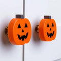 Dekorativt Knapcover | Græskarinspireret Design | Genanvendelig Halloween Pynt Sæsondekoration | Vanero