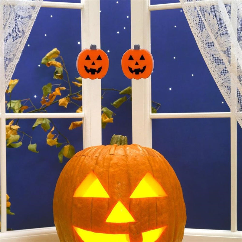 Dekorativt Knapcover | Græskarinspireret Design | Genanvendelig Halloween Pynt Sæsondekoration | Vanero