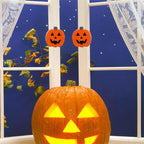 Dekorativt Knapcover | Græskarinspireret Design | Genanvendelig Halloween Pynt Sæsondekoration | Vanero