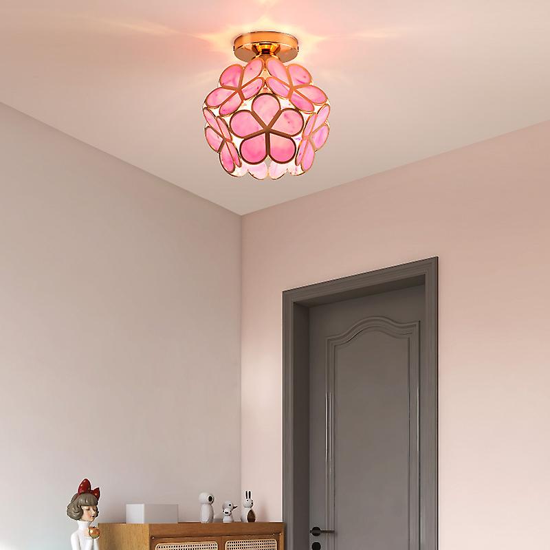 Design blomster l stil glas hall loftsbelysning l Vanero