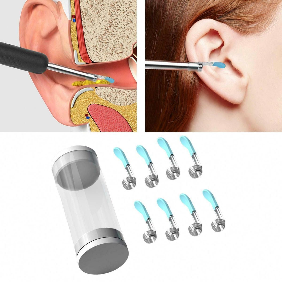 Ear Pro | Smart Ørenrenser Med HD-Kamera, Bluetooth Og WiFi | Vanero