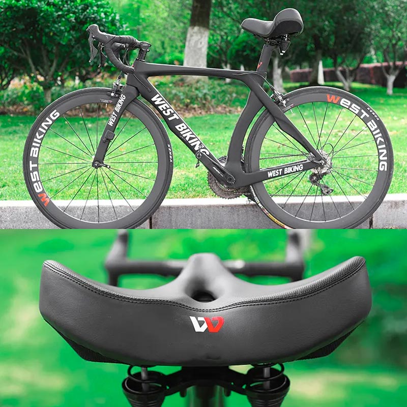 Easeride | Ergonomisk cykelsadel Ultimativ komfort og stødabsorbering | Vanero