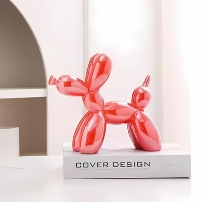 Nyxis | Keramisk Ballonhund Figur til Moderne Hjemmeindretning | Vanero