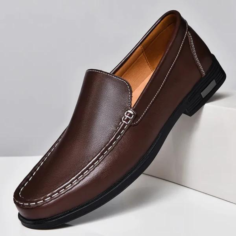 Jeppe | Stilfulde Læderloafers l Vanero