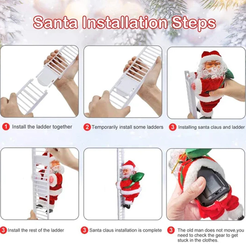 Elektrisk | Klatrende Julemand | Vanero