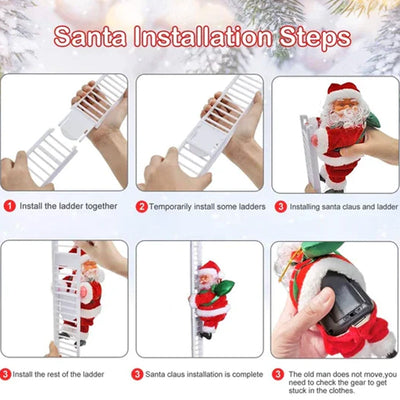 Elektrisk | Klatrende Julemand | Vanero