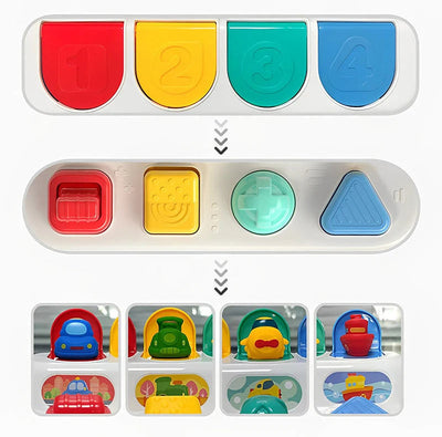Baby Button Toy | Sjov Med At Trykke Babylegetøj | Vanero