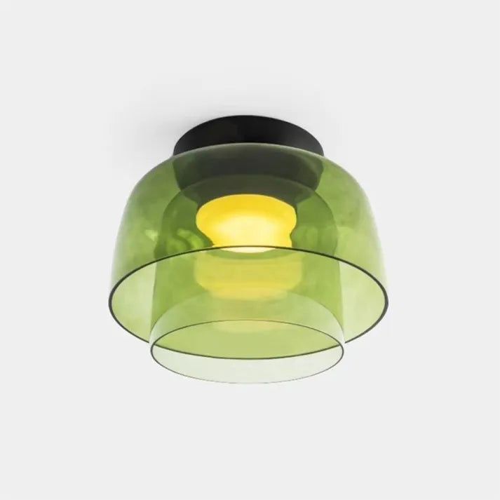 Nordisk Designer | Kreativ Personlighed Middelalderlig Glas Loftlampe | Vanero
