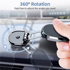 Foldbar Magnetisk Mobilholder | 360 Graders Justerbart Aluminiumsdesign | Håndfri Visning Til Skrivebord Rejser & Streaming | Vanero
