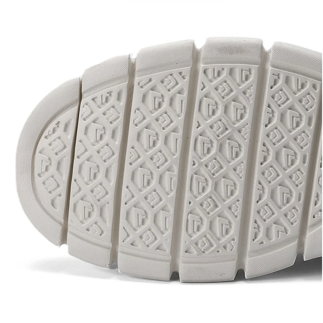 Herre Slip-On Sko | Tekstil-Syntetisk Overdel & EVA-Mellemsål | Sko Med Bred Tåboks Til Hverdagsgang & Fritid | Vanero