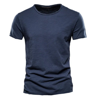 Gabriel | Stilfuld T-shirt med rund hals l Vanero