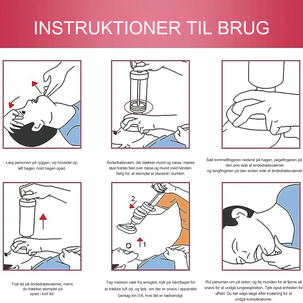 ClearAir | Betroet af Tusindvis, Dokumenteret Til at Redde Liv på få Sekunder | Vanero