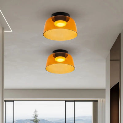 Nordisk Designer | Kreativ Personlighed Middelalderlig Glas Loftlampe | Vanero