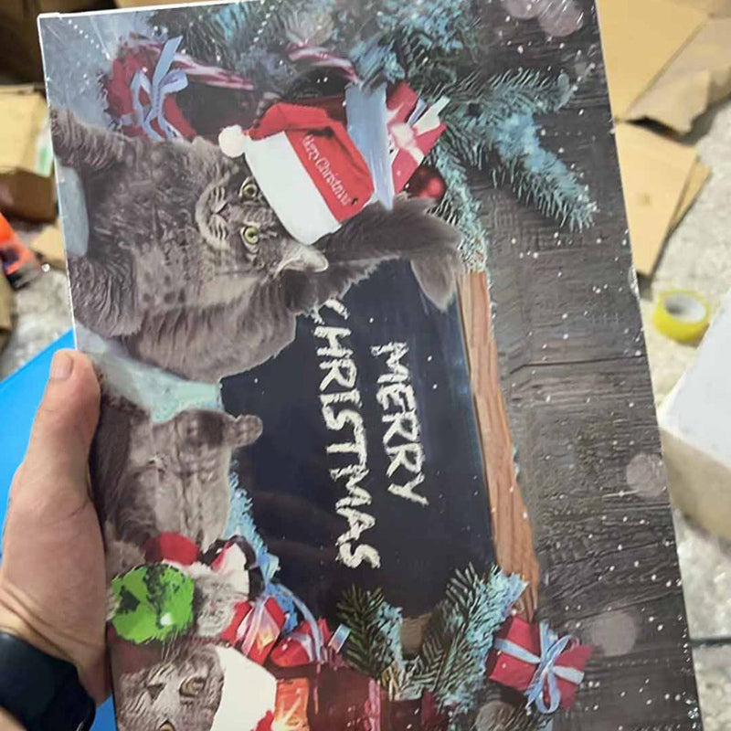 Adventskalender | 24 Kattelegetøjsoverraskelser | Jule Nedtælling til Katte Sæsonaktivitet | Vanero
