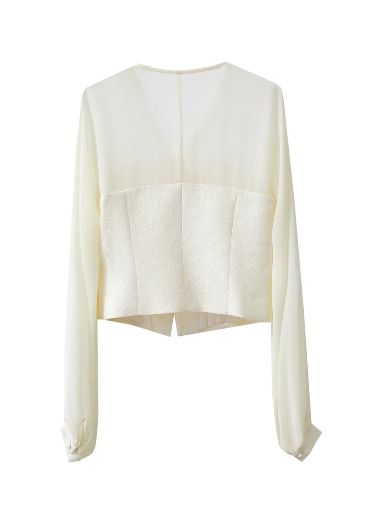 Dame Bluse Polyesterblanding | Løs Pasform Bluse Med Lanterneærmer | Let Design Til Arbejde & Hverdagsbrug | Vanero