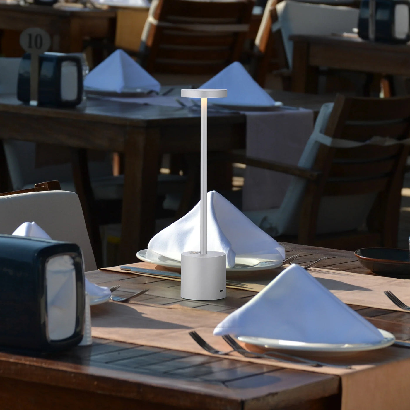 DuGlow | Stilfuld Genopladelig Bordlampe | Vanero