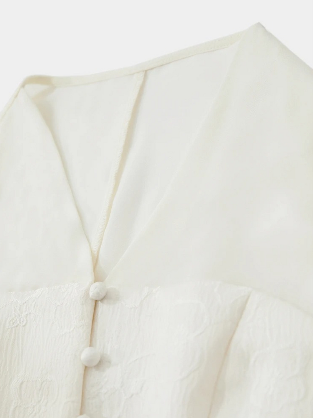 Dame Bluse Polyesterblanding | Løs Pasform Bluse Med Lanterneærmer | Let Design Til Arbejde & Hverdagsbrug | Vanero