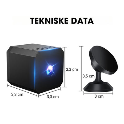 NovaGuard | Mini Trådløst HD-Sikkerhedskamera Uden Wi-Fi | Vanero