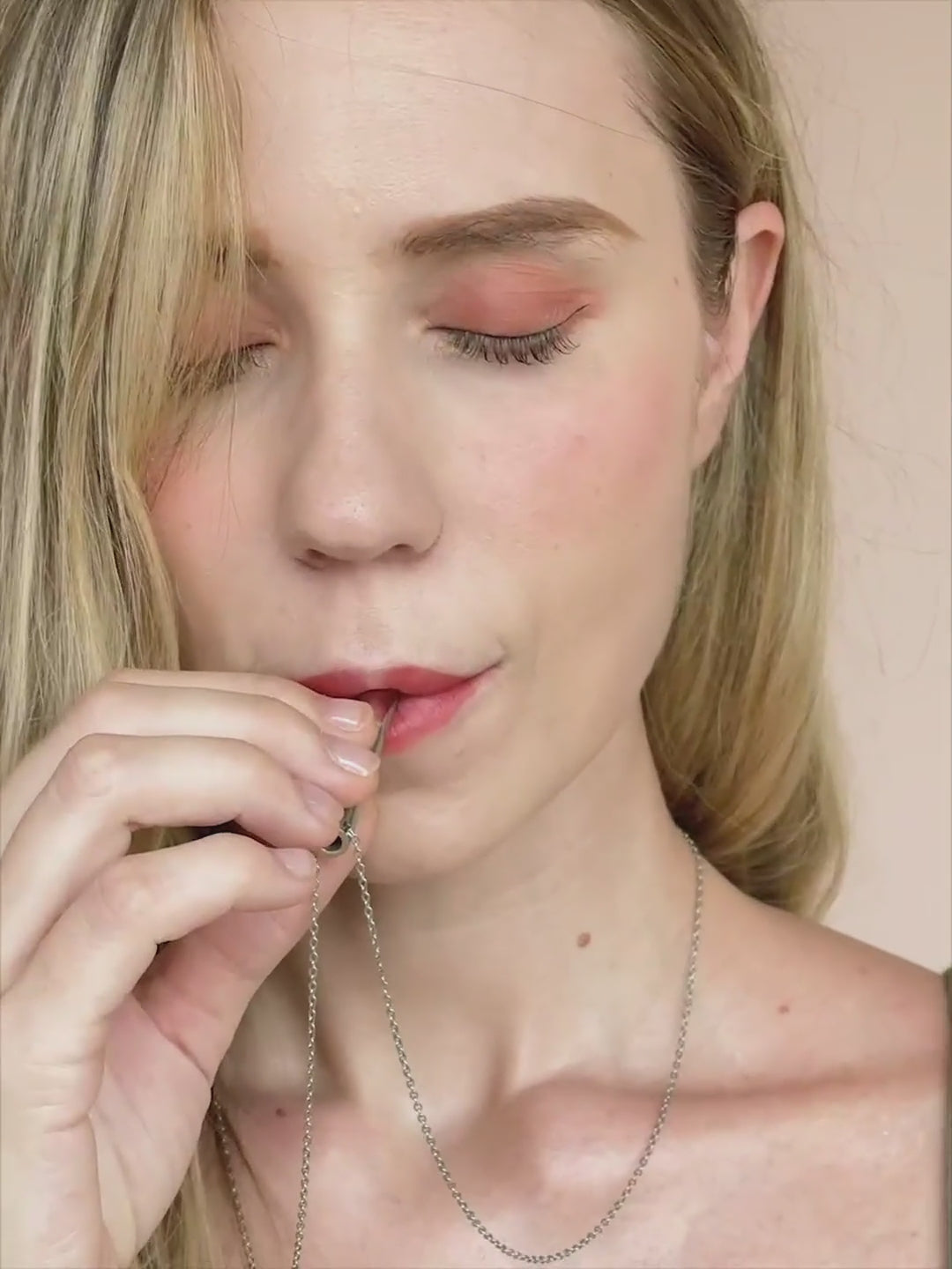 BreatheEase | Rolig Vejrtrækning Halskæde Angstlindring & Afslapning | Vanero