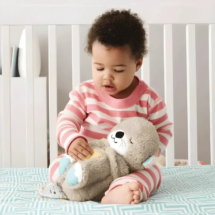 Plys Sovebamse Med LED Natlys | Blødt Batteridrevet Krammedyr Til Børn | Sengetidsbrug | Vanero