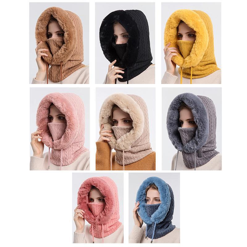 Hættetørklæde Polyester Fleece | One Size Hætte & Halsvarmer | Fleeceforet Design til Vinter- & Udendørsbrug | Vanero