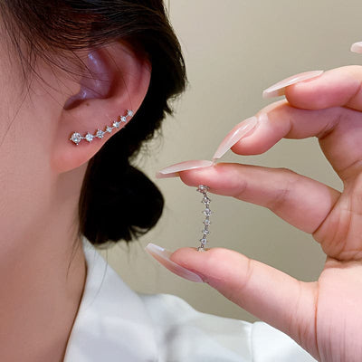 Jewelance ClipEarrings | Lange Elegante Klips Øreringe | Vanero