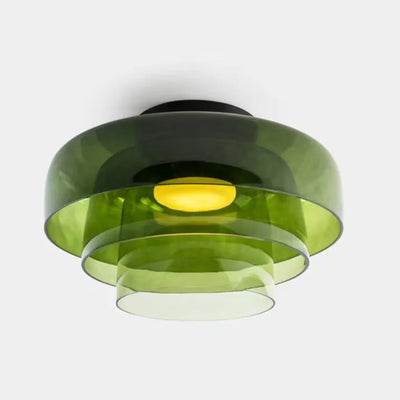 Nordisk Designer | Kreativ Personlighed Middelalderlig Glas Loftlampe | Vanero