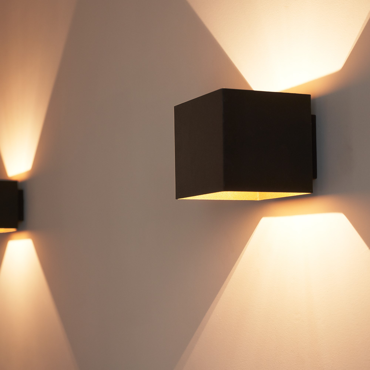 Væglampe Gerona | Sort | Vanero