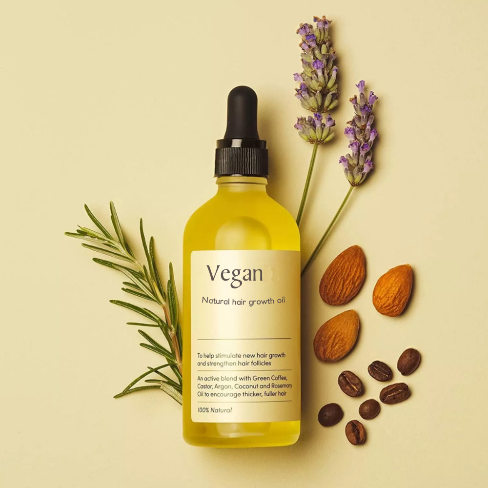 Hårolie | Naturlig vegansk hårvækstolie | Vanero