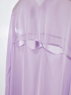 Dame Bluse Chiffonmateriale | Løs Pasform Langærmet Bluse | Rynkede Manchetter Til Arbejde & Hverdagsbrug | Vanero