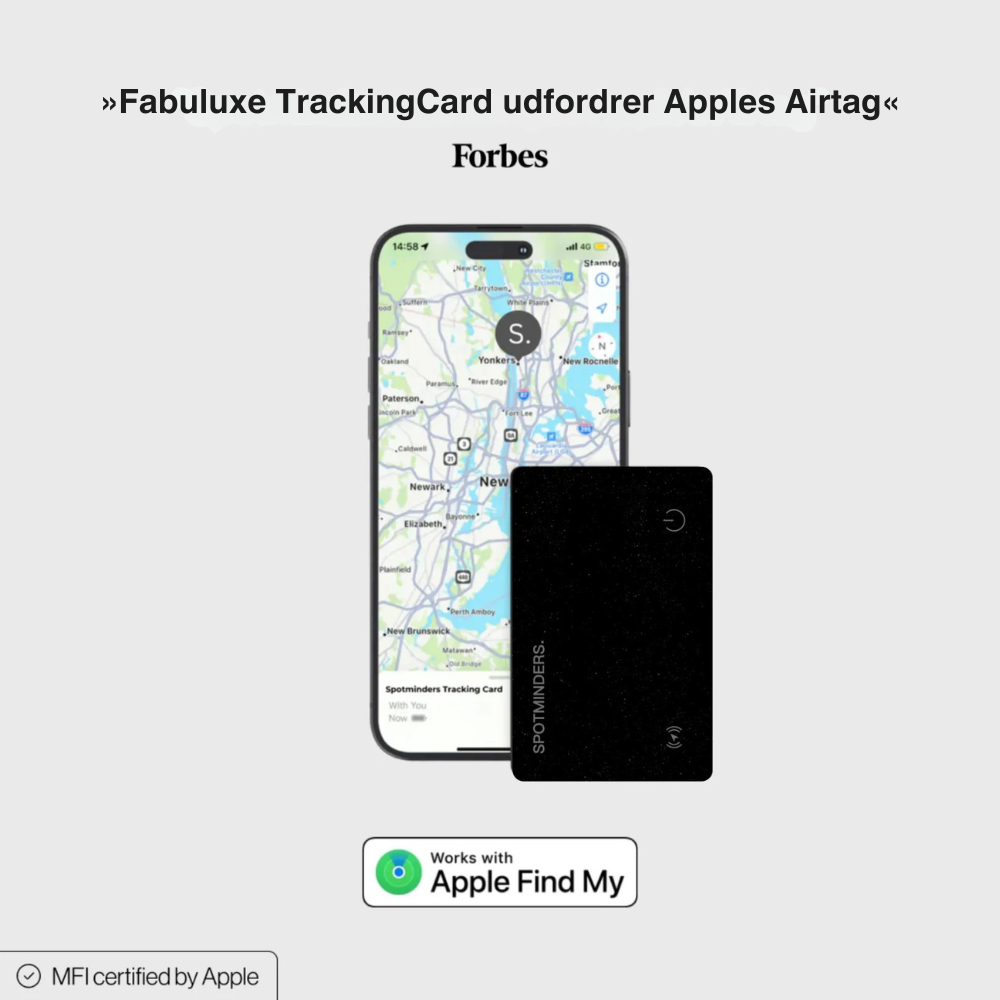 TrackingCard | Verdens bedste GPS-tracker (i din pung) l Vanero