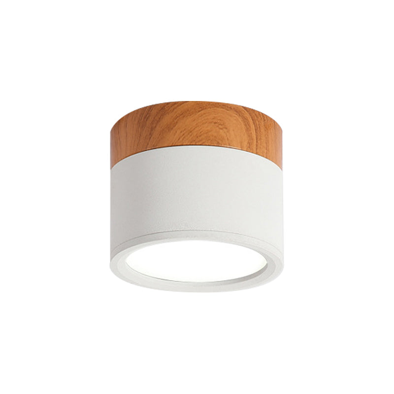 Kompakt LED Loftlampe | Loftbelysning i Metal og Glas | Indendørs Loftarmatur | Vanero