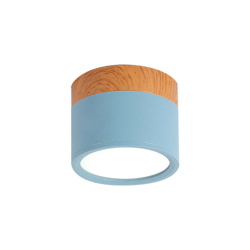 Kompakt LED Loftlampe | Loftbelysning i Metal og Glas | Indendørs Loftarmatur | Vanero