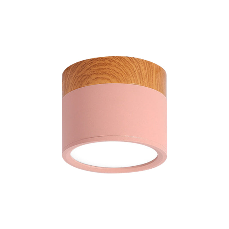 Kompakt LED Loftlampe | Loftbelysning i Metal og Glas | Indendørs Loftarmatur | Vanero