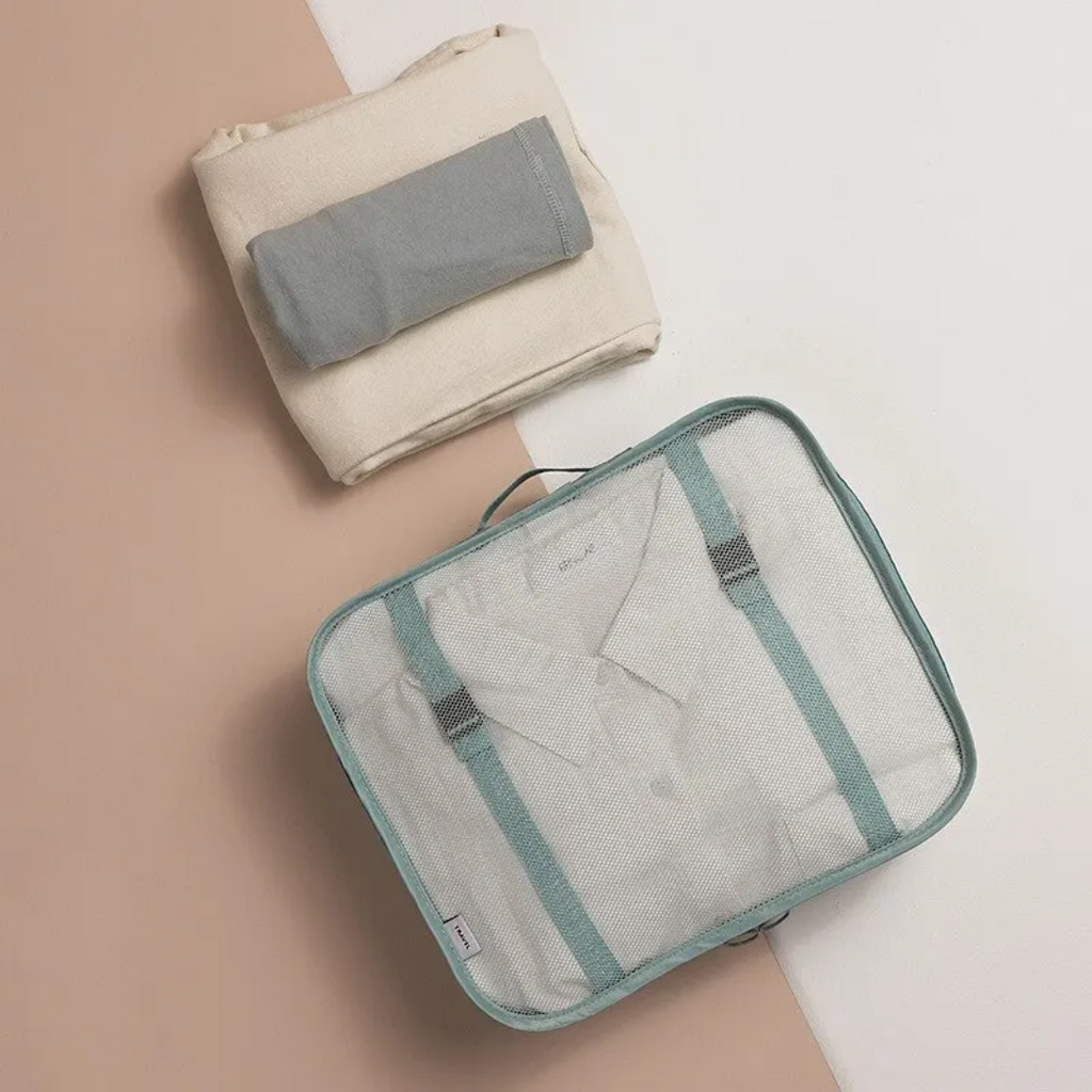 Rejseorganizer Sæt | 8 Opbevaringsposer Med Meshpaneler | Bagageorganisering Til Rejser | Vanero
