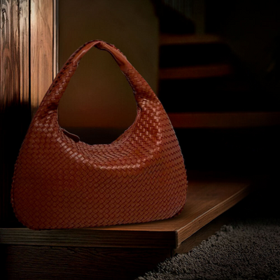 Flettet Hobo Taske | Elegant Design | Blød og Rummelig | Vanero