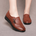 Dameloafers | Overdel Vegansk Læder Slip-On Wedge Design | Hverdagsbrug & Fritid | Vanero