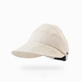 UV Solhat i Polyester & Mesh | Justerbar Pasform Sommerhat | Åben Top Med Bred Skygge til Udendørs Brug | Vanero