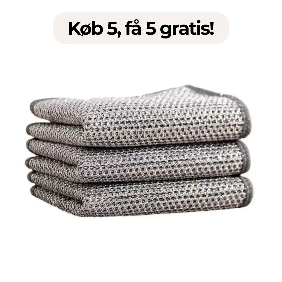 ShinySwipe Rengøringssvampe | Genanvendelige Mikrofiber Skumsvampe | Ridsefri Rengøring til Køkken og Badeværelse | Vanero
