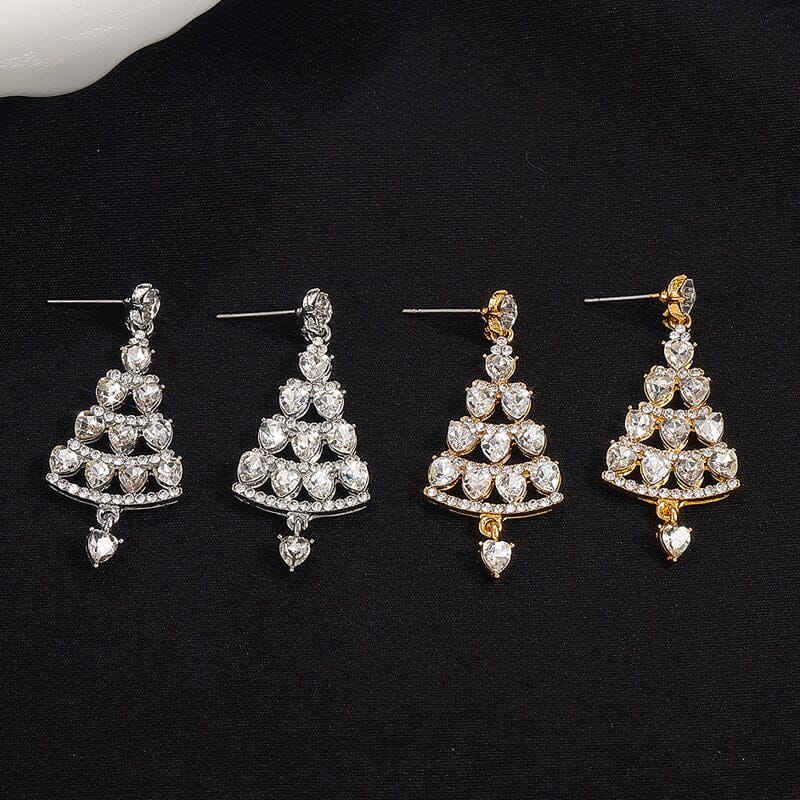 Sparkling Christmas Tree | Earrings | Vanero