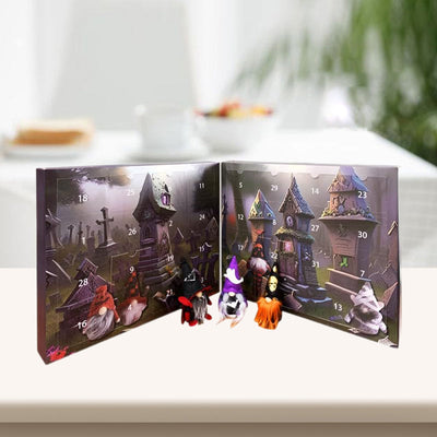 SpookyGnome | Halloween Adventskalender Med Plyssgnomer 31 Dage | Vanero